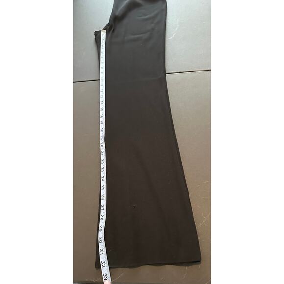 Misook Pants Black Basic Stretch Relaxed Pull On Knit Straight Leg Medium - Picture 8 of 10